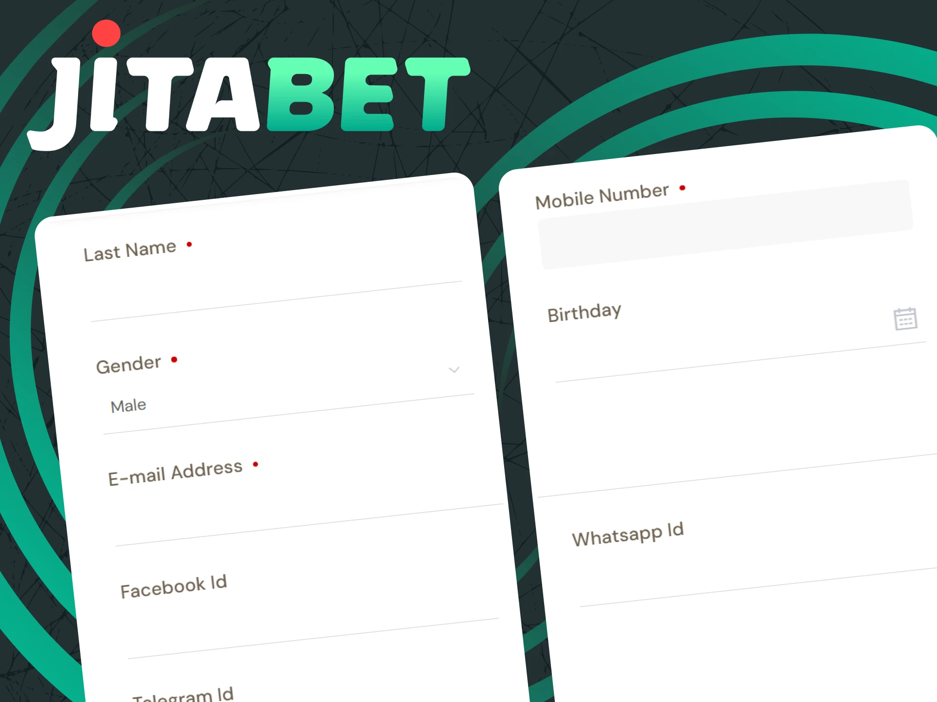 Be sure to pass verification on the Jitabet website.