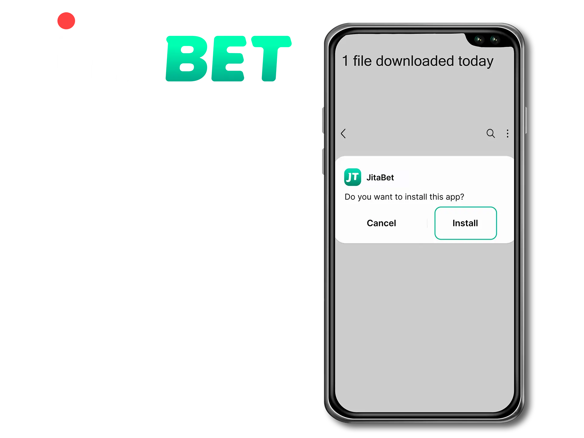 Get the Android app via the Jitabet site today.