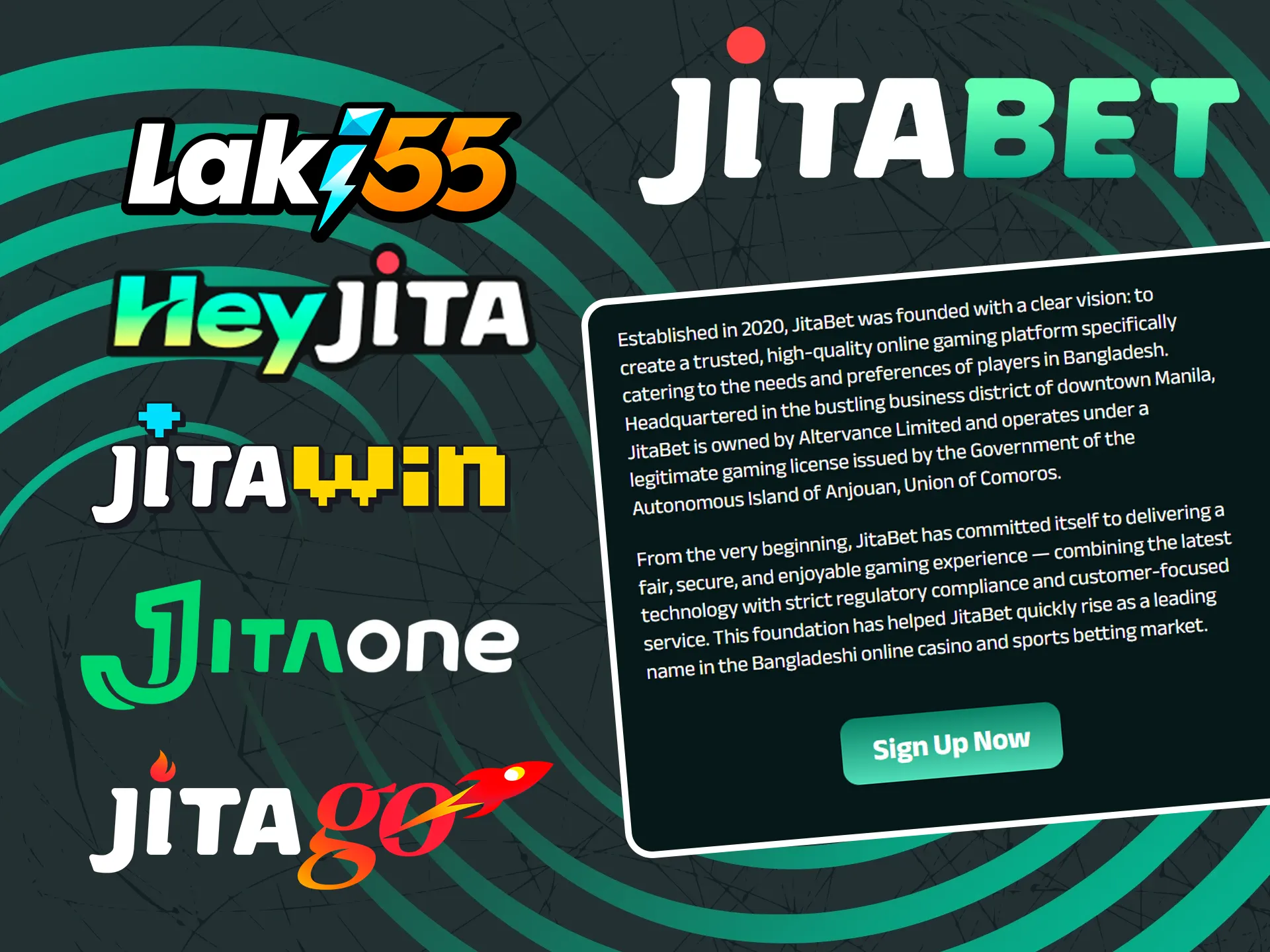 Explore Jita Group partner links on the Jitabet site today.